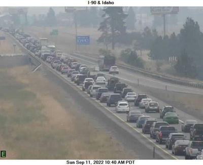 Crash on I-90 near Idaho border backing up traffic now cleared | Local ...
