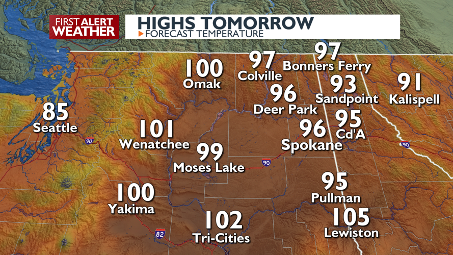 Triple digit temperatures on the way – Mark | Forecast | kxly.com