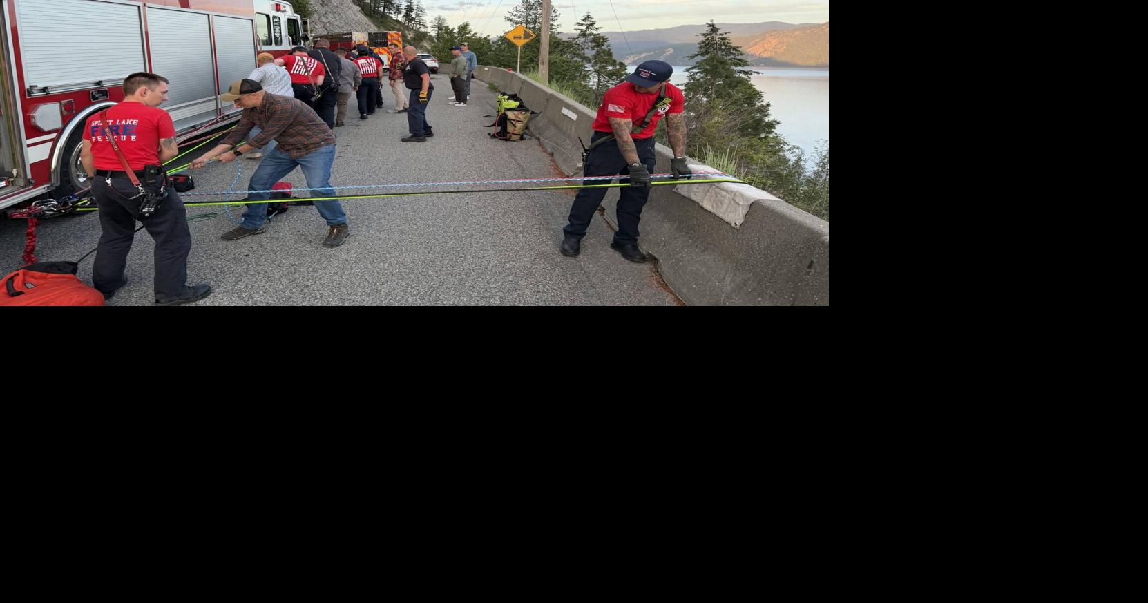 Hikers rescued from ledge in Bayview