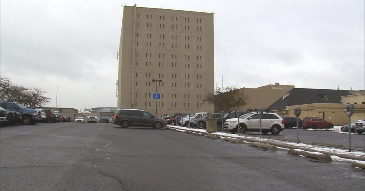 Police Man lights car on fire near Spokane Public Safety building