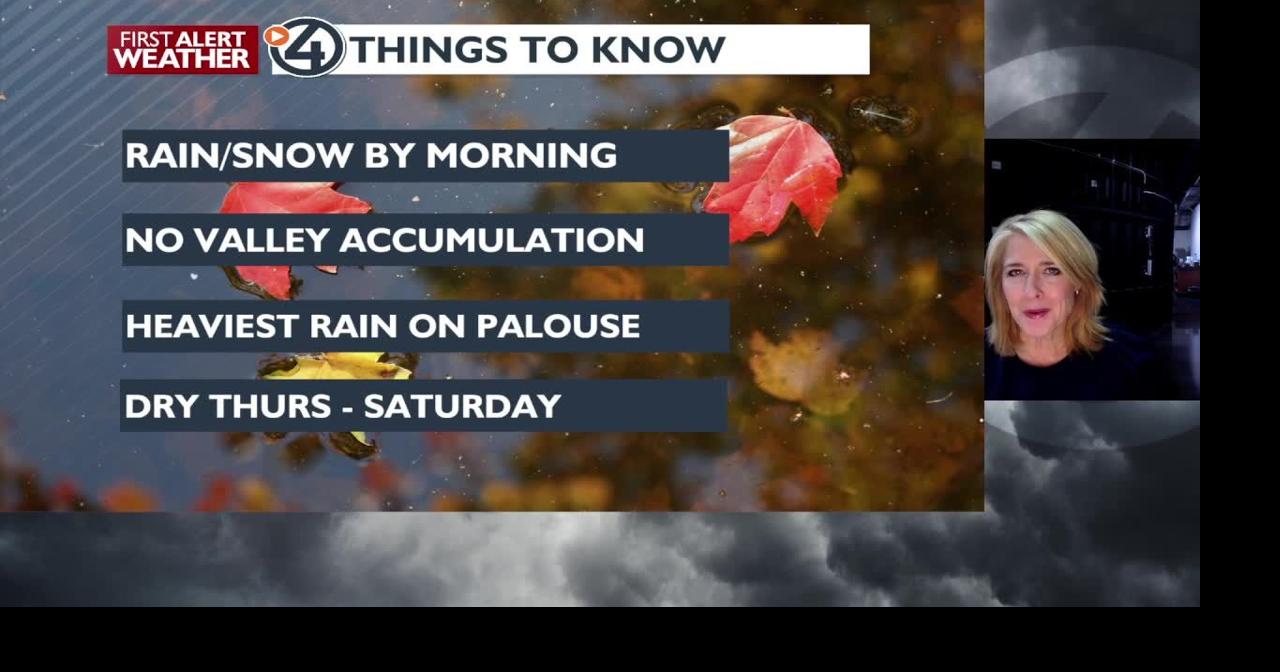 Wet Wednesday, and then dry through Saturday - Kris | Video | kxly.com
