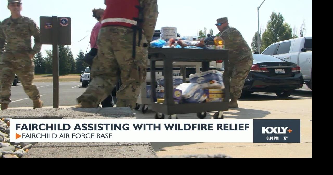 'We lost everything' Fairchild Air Force Base members receiving