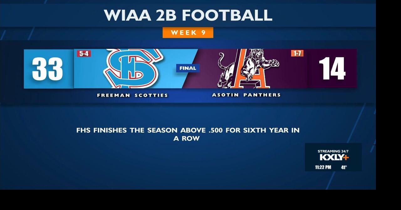 freeman Scotties beat Asotin Panthers 33-14