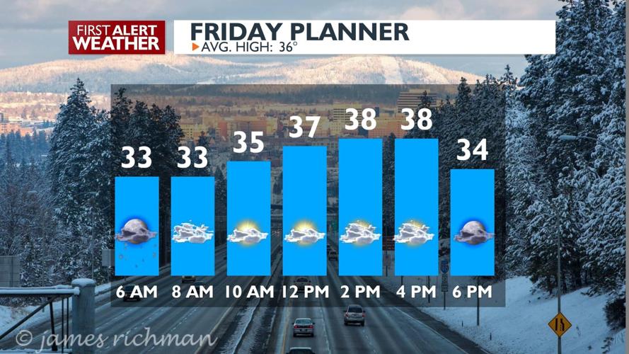 Winter returns! Friday morning snow and an arctic outbreak for the ...