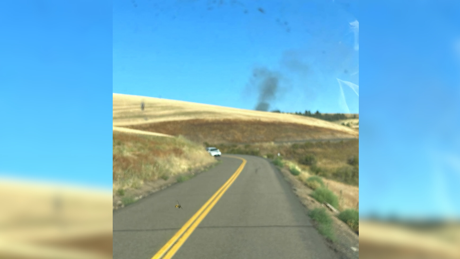 Firefighters respond to wheat field fire near Culdesac KXLY 920 News
