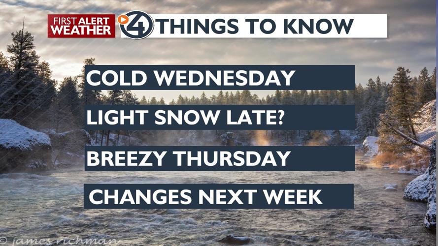 A cold start to Wednesday with a few flurries on the way – Kris ...