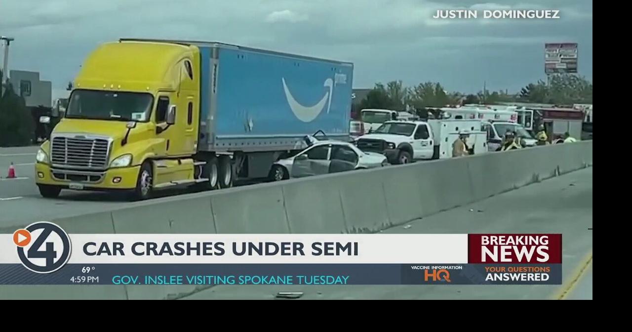Westbound lanes of I-90 reopen near Pines exit following semi crash ...
