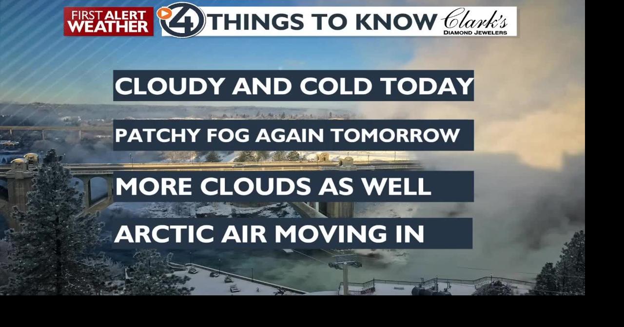 Clouds and cold with more fog expected – Mark | Forecast | kxly.com