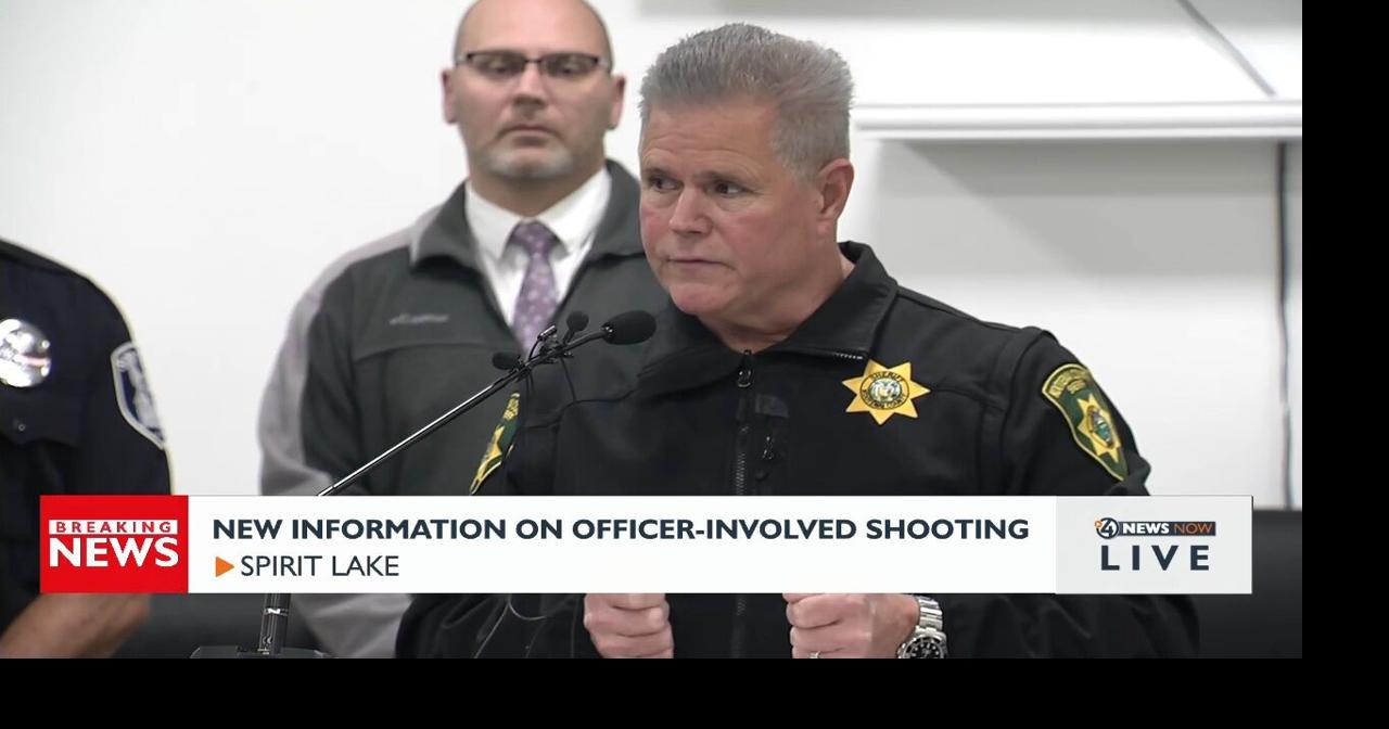 Kootenai County Sheriff provides update on Spirit Lake officer-involved ...