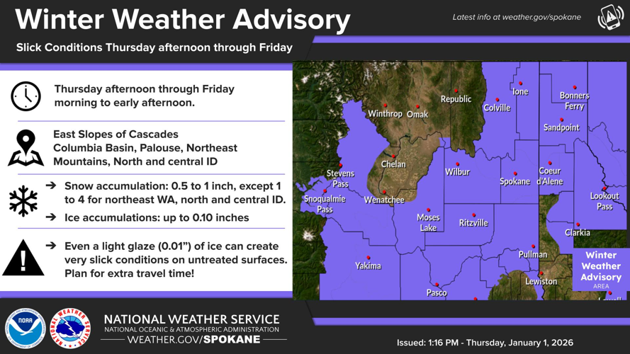🚨Weather Alert Day: snow, sleet and freezing rain turning area roads ...