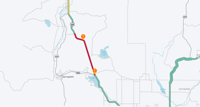 Delays, closures to impact morning commute on US 395 near Loon Lake