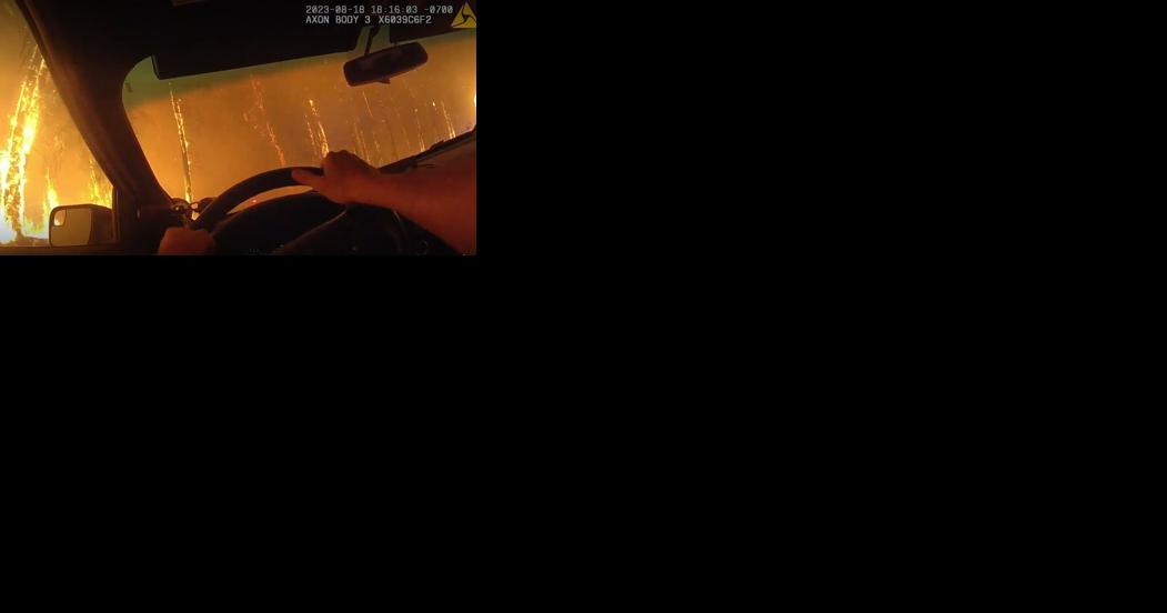 'I don't want to f--- die in this!' Deputy's bodycam shows him narrowly escaping the Oregon Road inferno - Vimarsana News