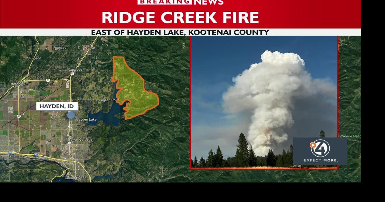 Ridge Creek Fire prompts Level 1 evacuations | Video | kxly.com