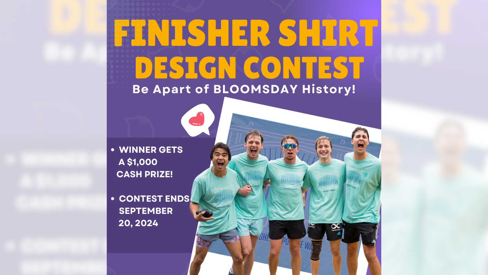 TShirt design contest for Bloomsday 2025 now open KXLY 920 News Now