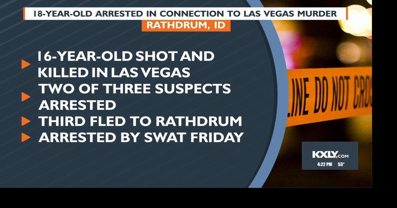 Las Vegas murder suspect arrested by SWAT in north Idaho | News | kxly.com