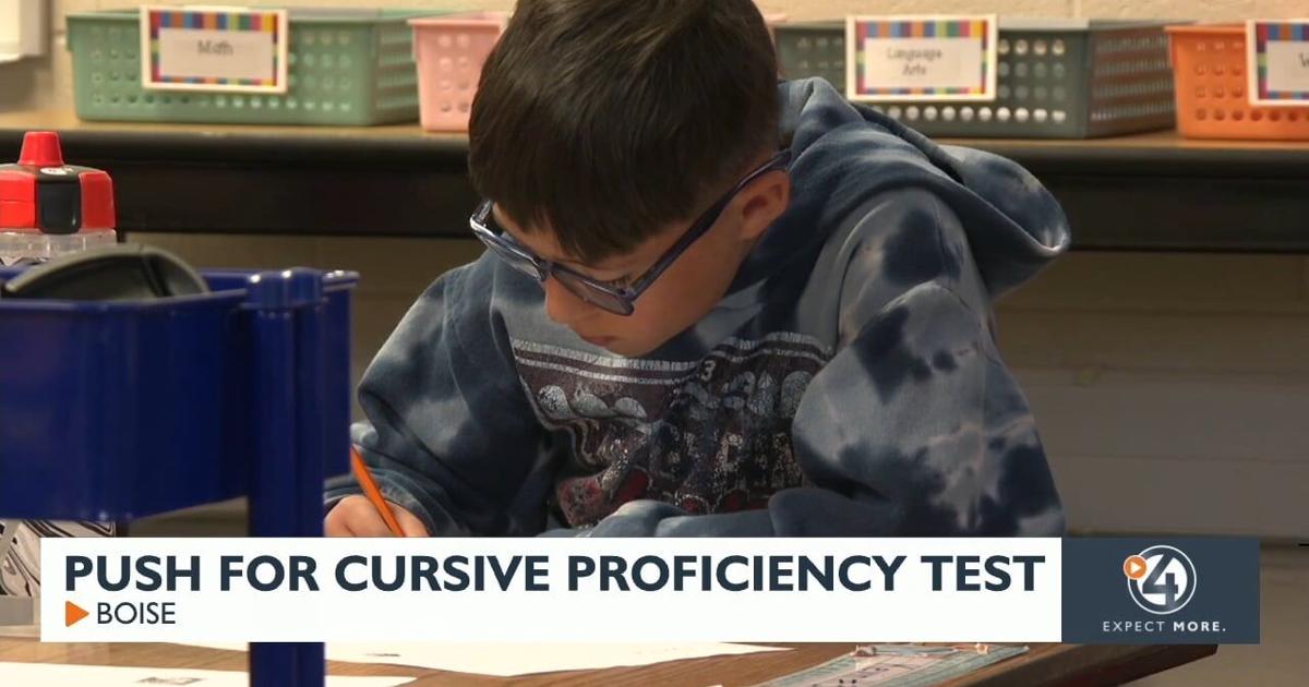Push for cursive proficiency | Video | kxly.com
