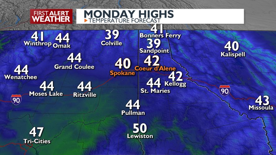 Clouds to sunshine today and Tuesday - Mark | Weather | kxly.com