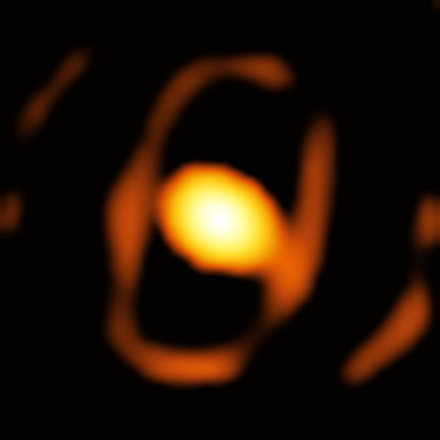 Unprecedented image may reveal impending supernova that could be