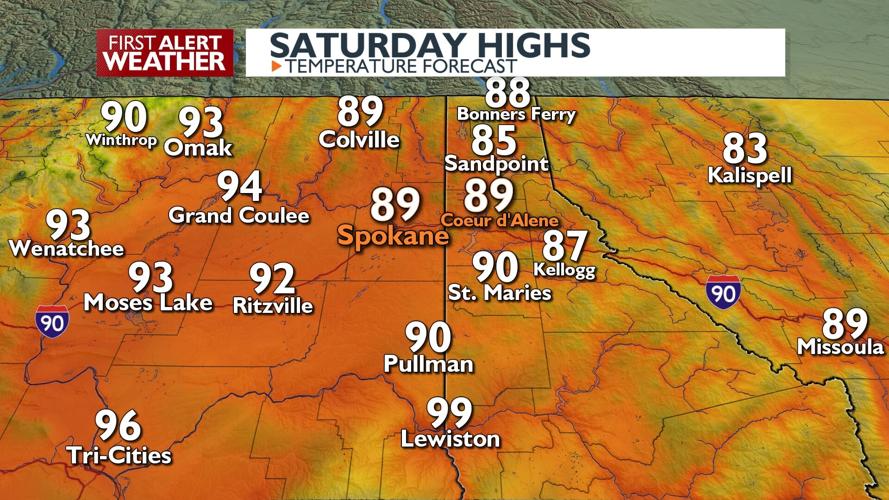 🌞Warming up for the weekend! Hazy sunshine and highs in the upper 80s ...
