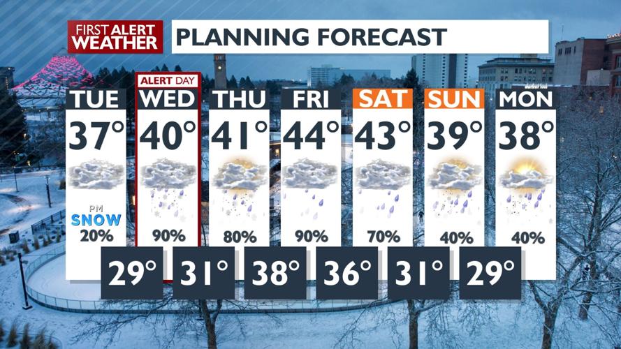 🚨WEATHER ALERT WEDNESDAY: Winter storm arrives late Tuesday - Kris ...