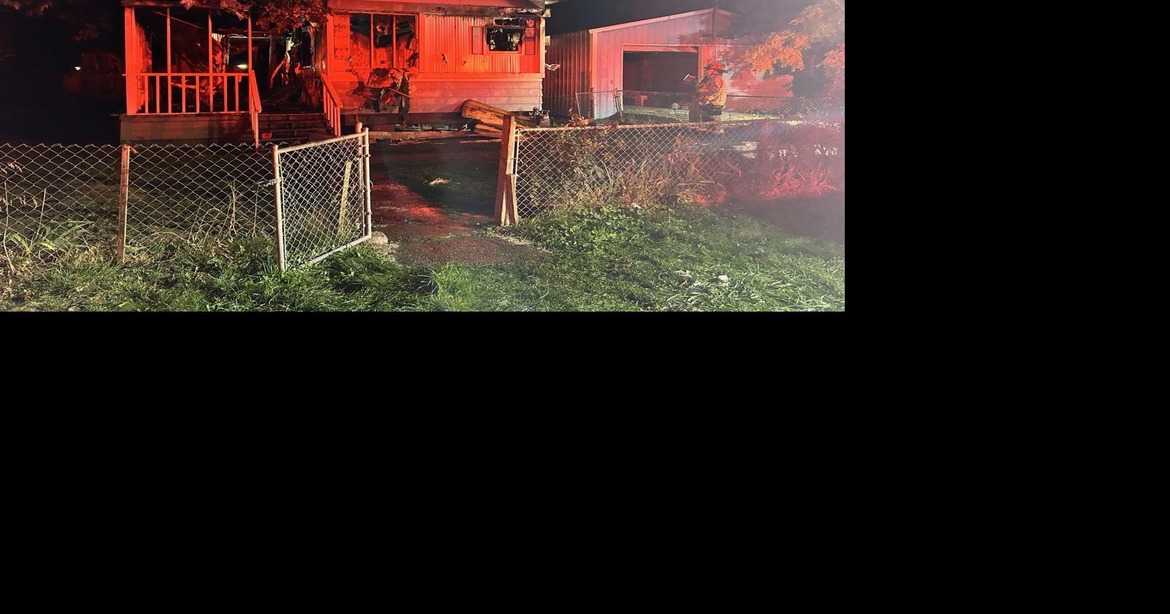 Overnight fire severely damages Spokane Valley trailer home