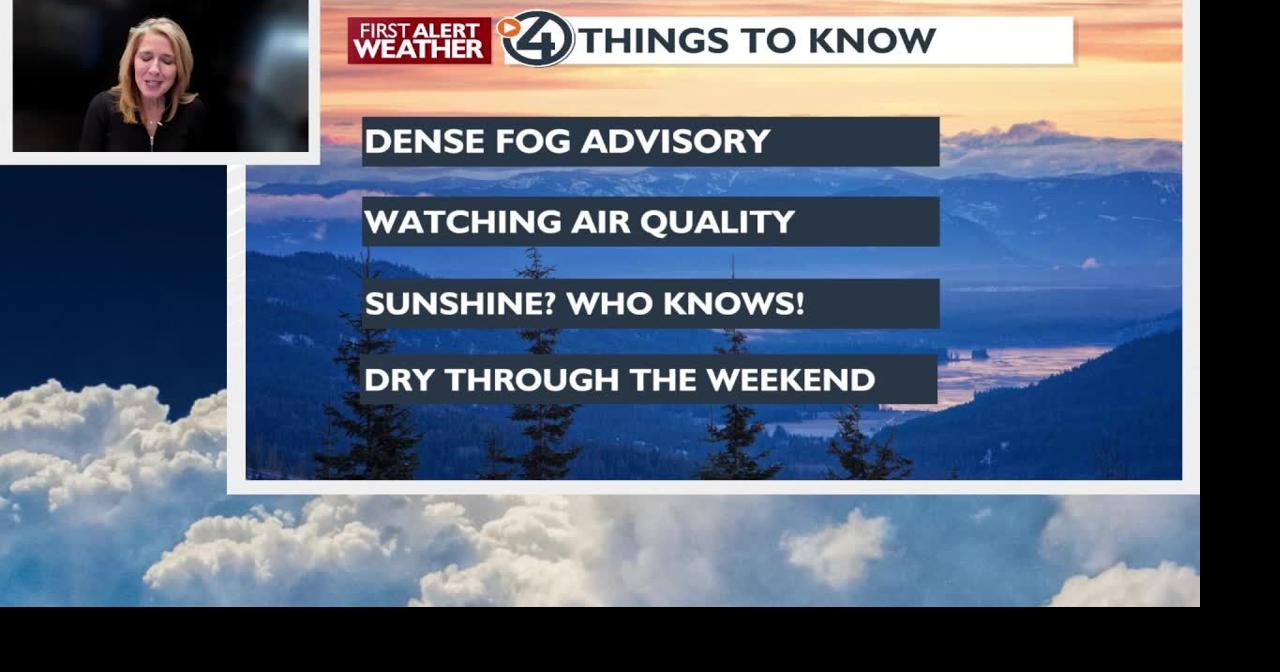 😶‍🌫️More fog! The Dense Fog Advisory is extended through Friday morning ...