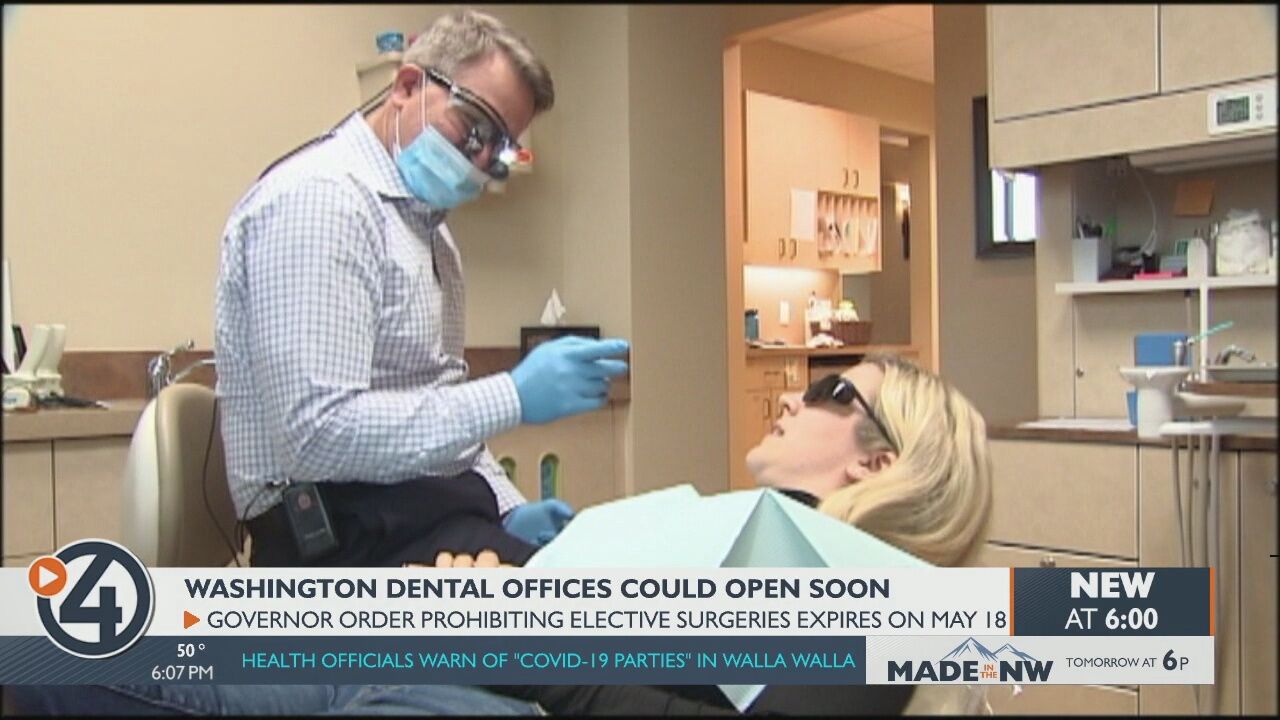 Washington state dental offices could open on May 19