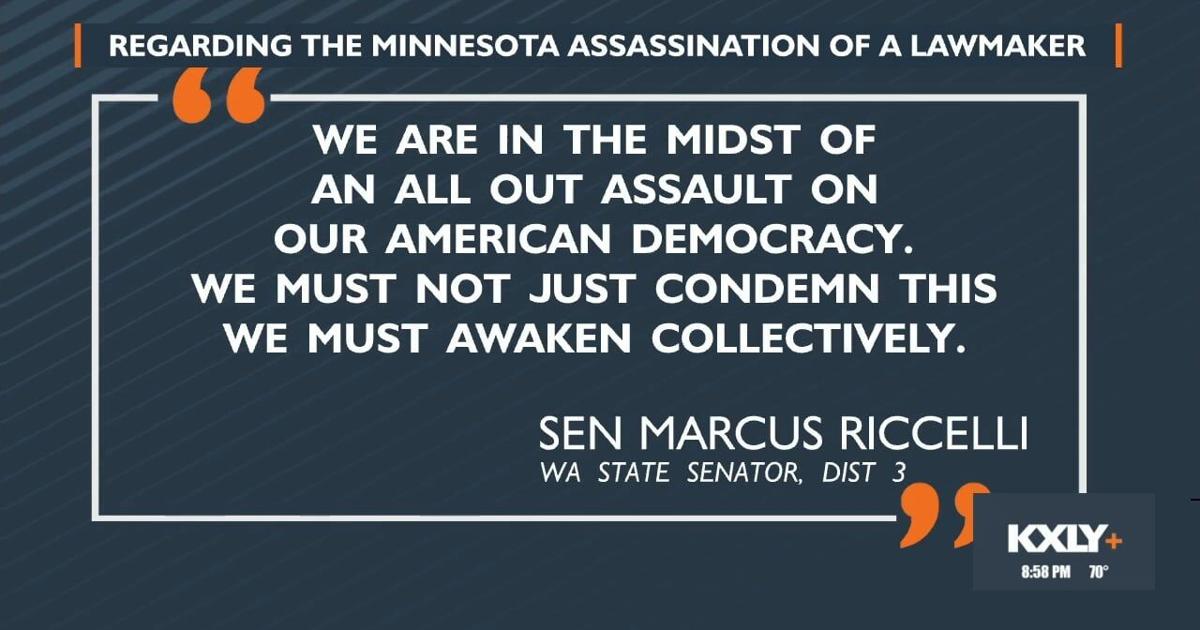 Marcus Riccelli Sen. Marcus Riccelli releases statement regarding assassination of ...