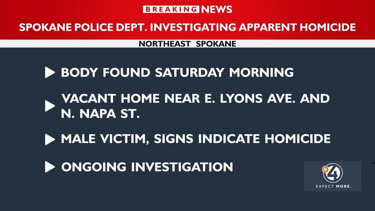 Spokane Police Investigating Apparent Homicide In Northeast Spokane ...