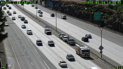 TRAFFIC ALERT: Crash on I-90 eastbound near Hamilton Street blocking ...