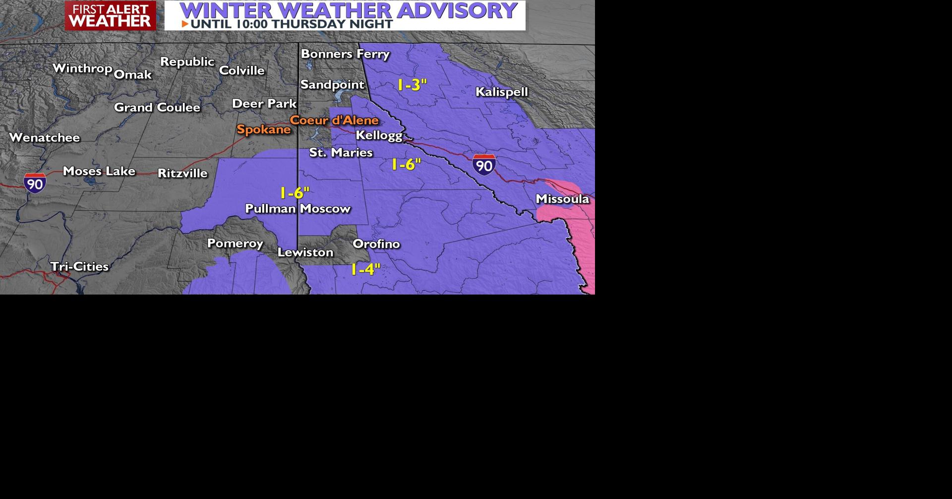 ️Winter Returns! Cold and snow on the way for Thursday - Kris | Weather ...