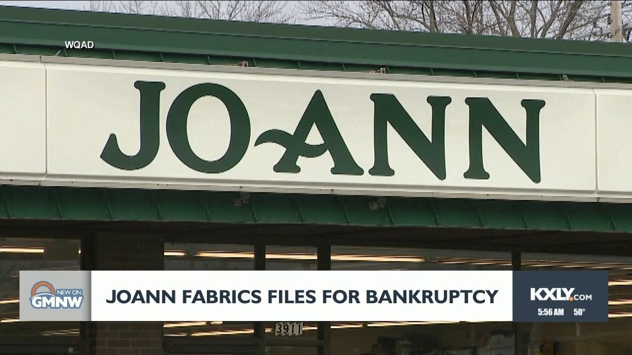 Joann fabrics files for bankruptcy 