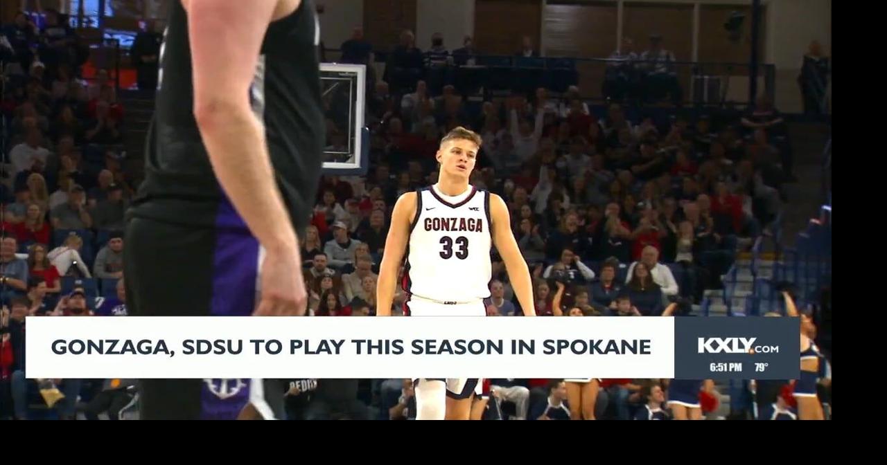 Gonzaga, SDSU agree to home and home series starting December 29 News