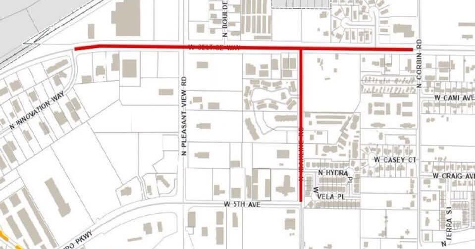 Rolling lane closures in Post Falls for fiber optic installation starting Monday