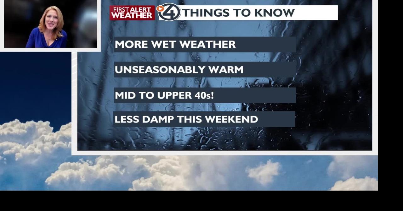 ☔Dark, damp and unseasonably warm end to the workweek - Kris | News ...