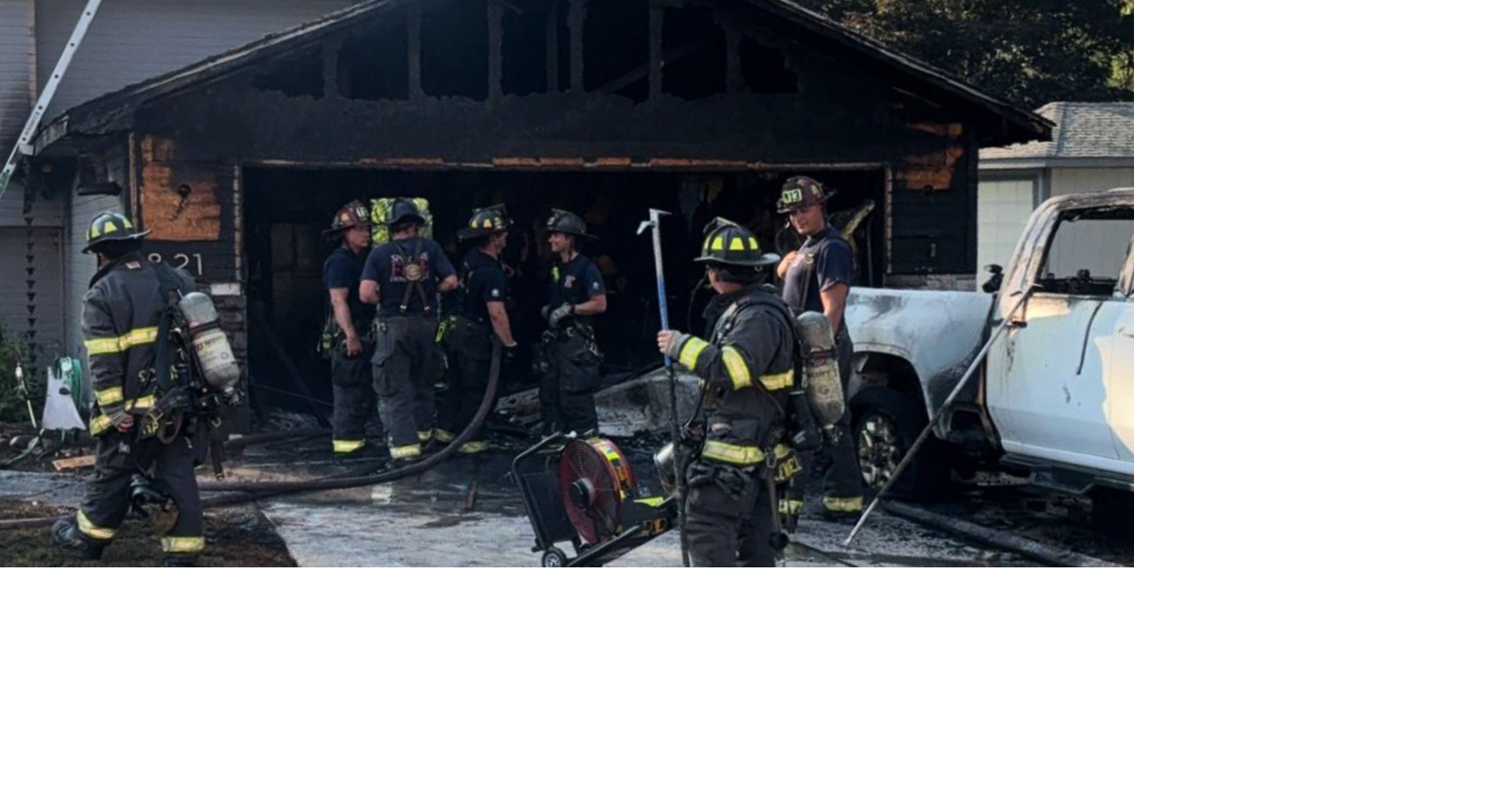 Explosions during garage fire at North Spokane home | News | kxly.com