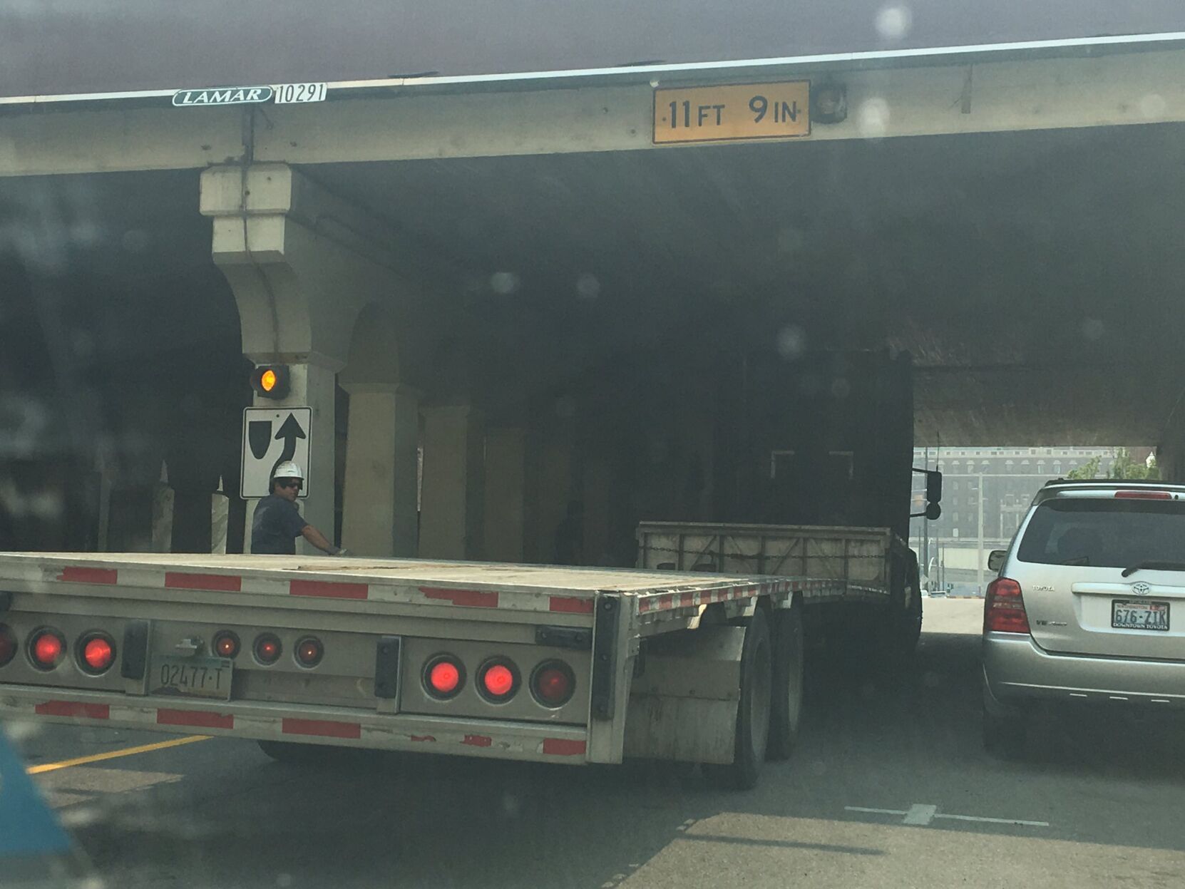 Truck Gets Stuck Under Railway Overpass | Local News | Kxly.com