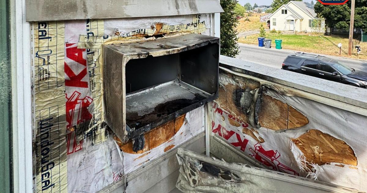 Fire on Spokane Valley apartment balcony extinguished by external sprinkler system