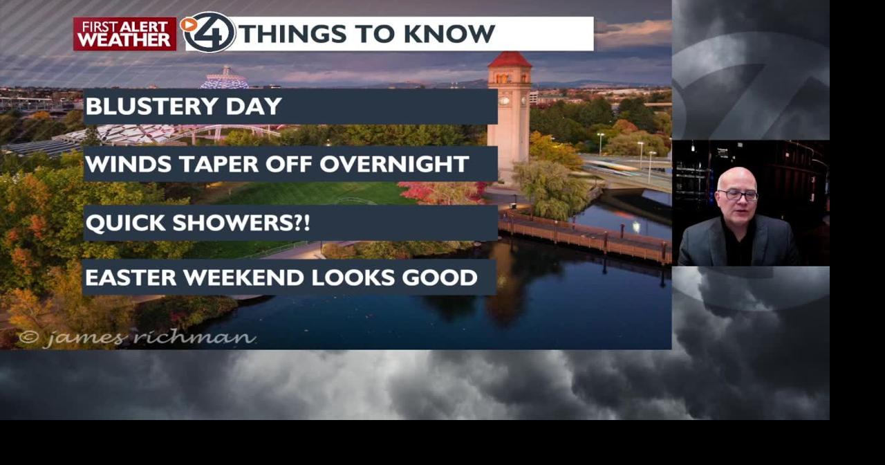 Less windy for a mostly sunny and cooler Thursday | Video | kxly.com