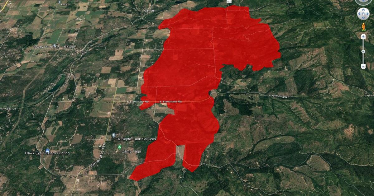 Foley Ridge Fire Map FIREWATCH: Oregon Road Fire burns 9,278 acres; Level 3 evacuations ...