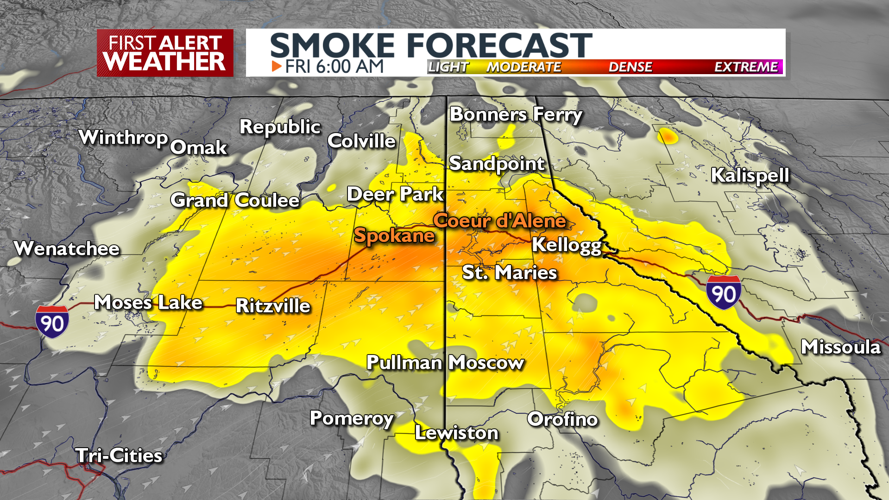 Sunny and hazy skies for your Friday, rain incoming | News | kxly.com