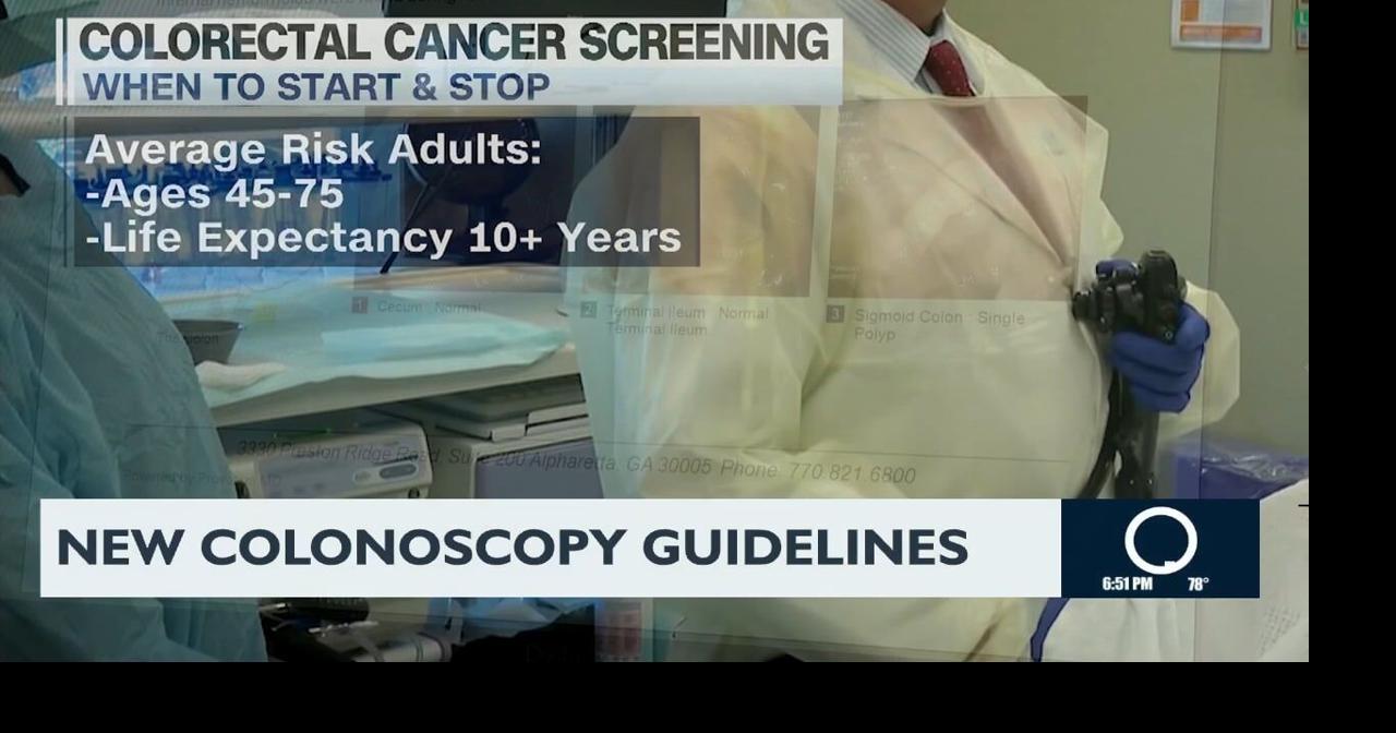 New colonoscopy guidelines | Video | kxly.com