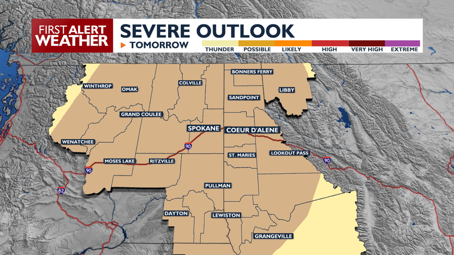 Welcome back sunshine! ☀️Hotter Wednesday with isolated thunder | News ...