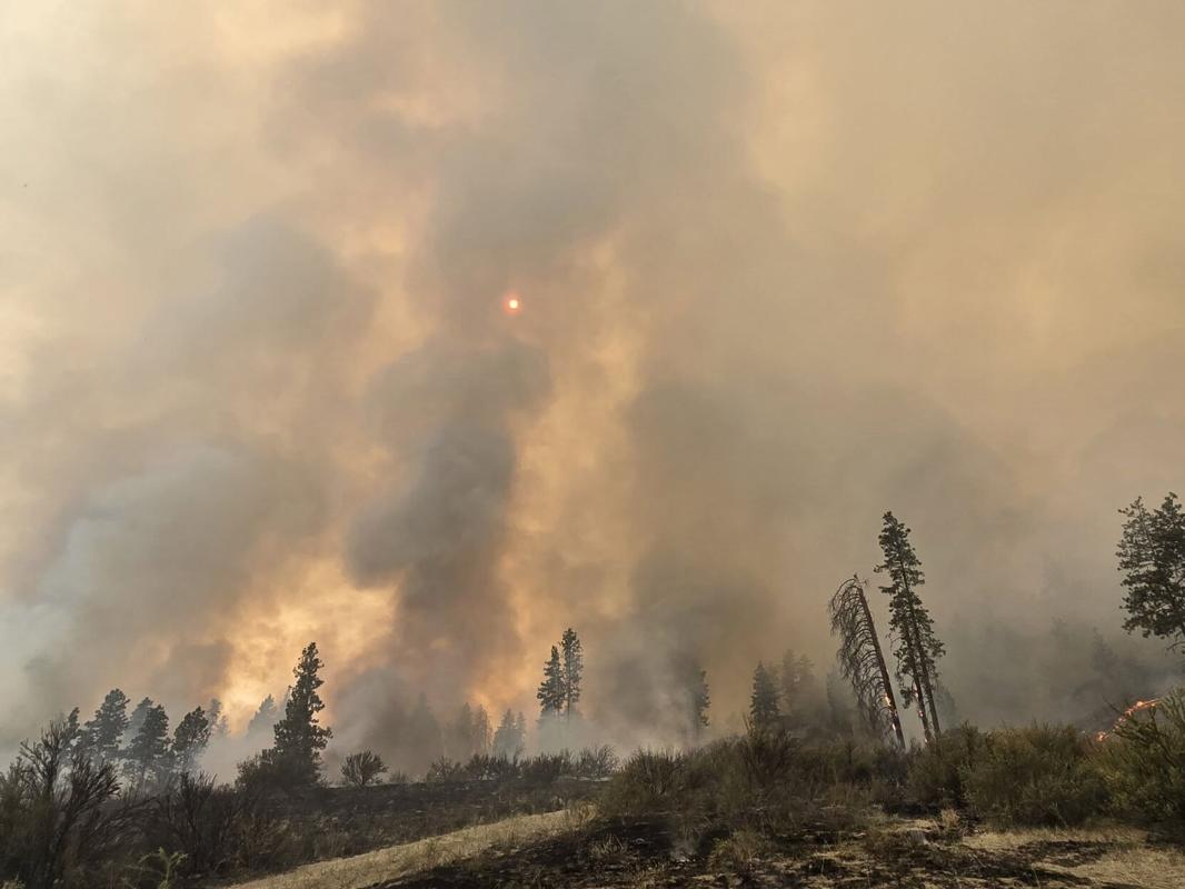 Wildfires on Colville Reservation grow, zero containment reported | Top ...