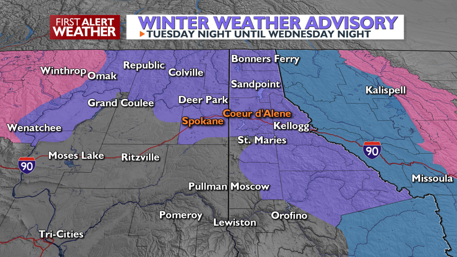 Clouds and cool today then night rain changing to snow overnight - Mark ...