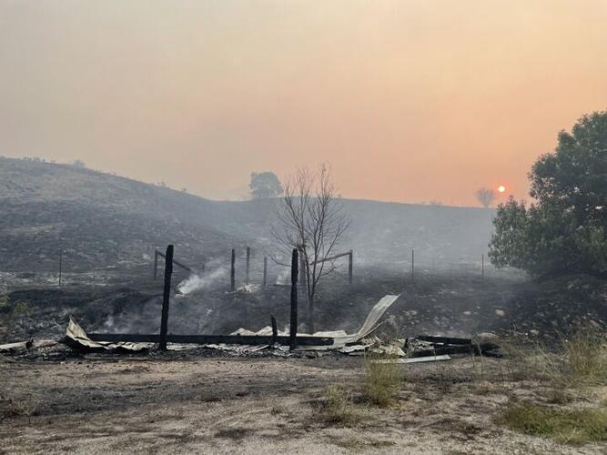 PHOTOS Wildfire leaves trail of destruction through Nespelem