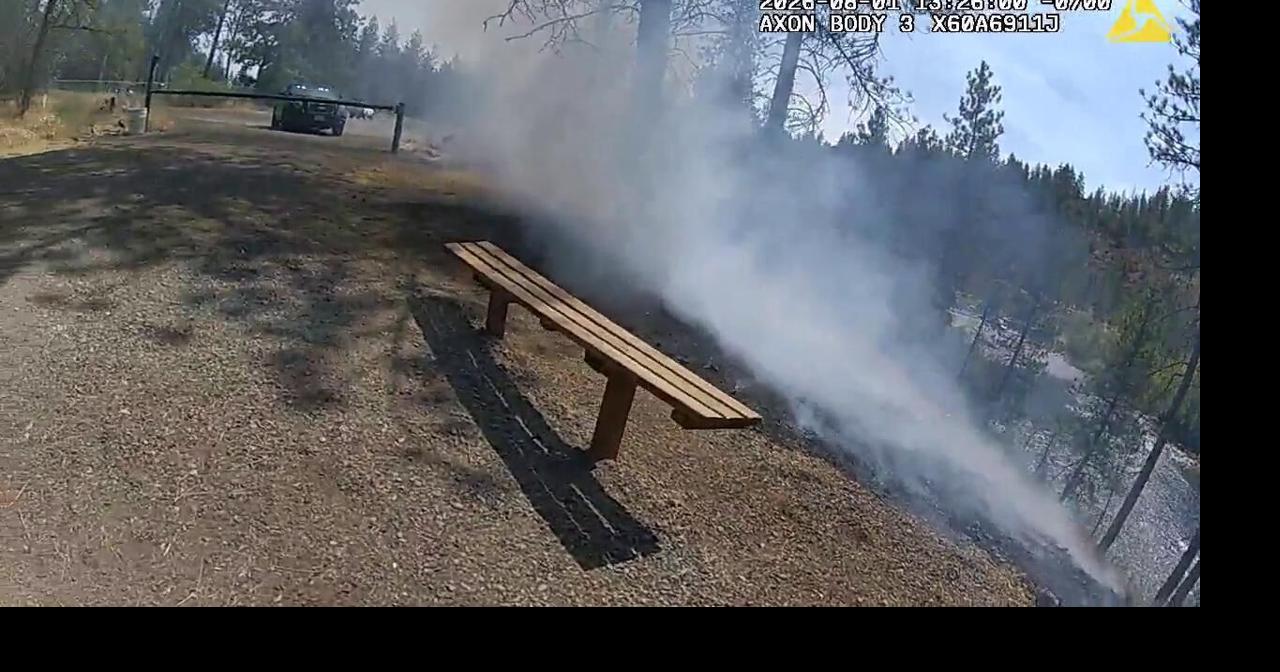 Spokane police body camera footage captures door-to-door wildfire evacuation efforts