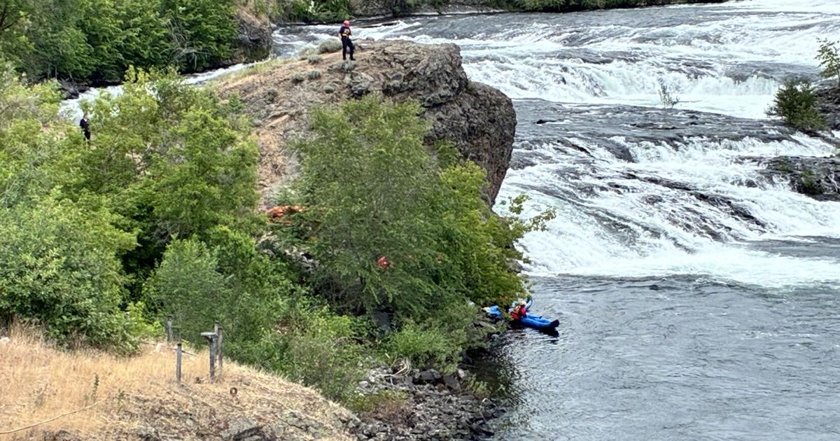 Person rescued from Spokane River after falling in