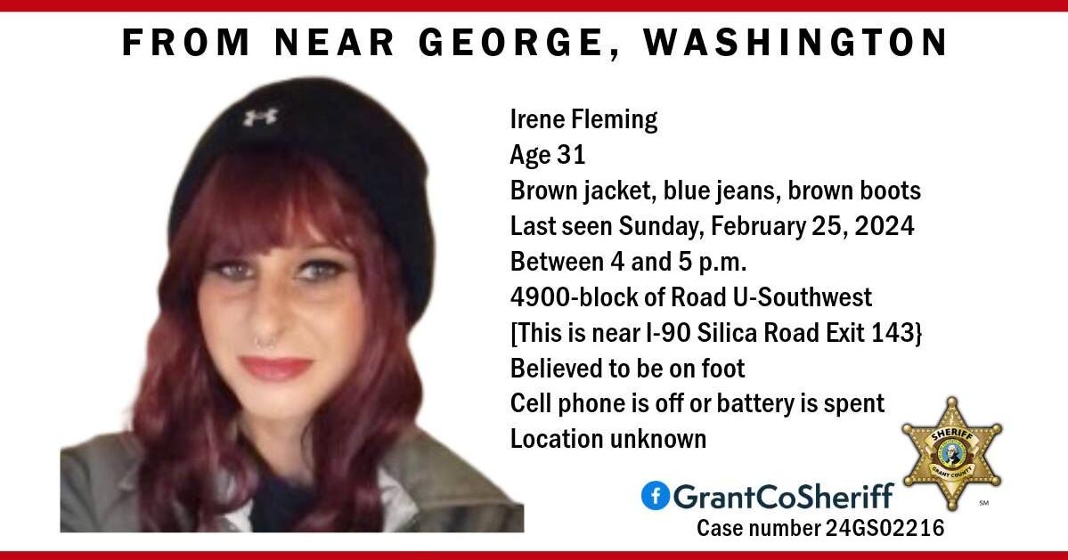 Grant County Sheriff's Office asking for help finding missing woman ...