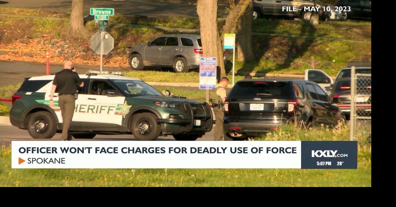 Officer won't face charges for deadly use of force in Spokane | Video ...